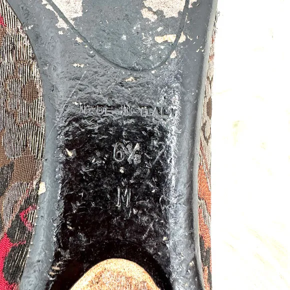 Donald J Pliner Couture Italian flats size 6.5 M damaged‎ soles - Image 8