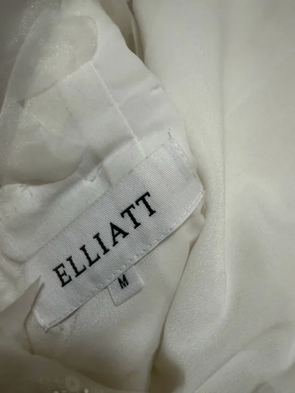 Elliatt Revolve Mini Dress White - Image 5
