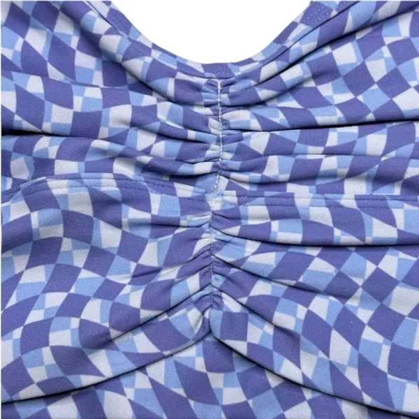 L*Space Blue and White Checkered Leggings - Image 12
