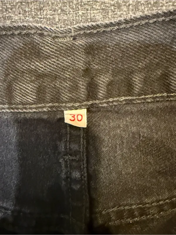 Levi Denim Skort Black - Image 4