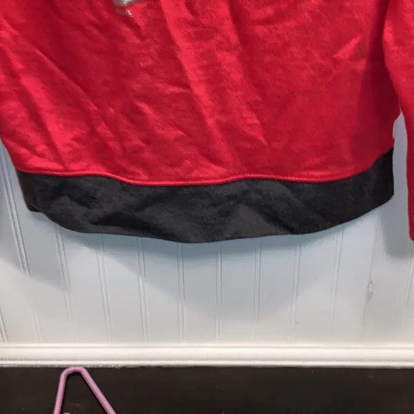 NHL Chicago blackhawks pull over lace up sweatshirt sz M GUC - Image 6