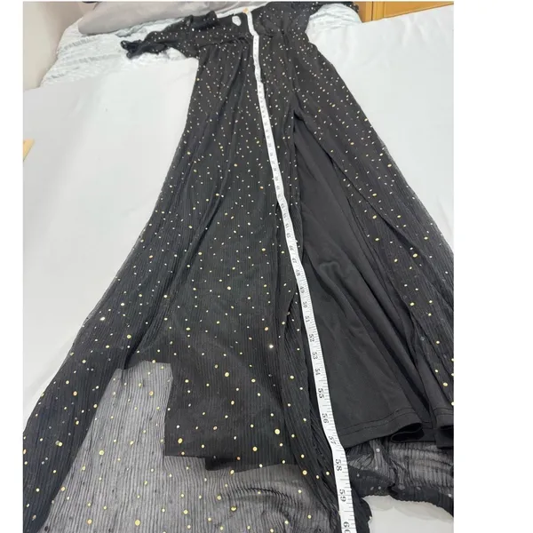 Baltic‎ Born Grace Sparkle Gown black Medium - Image 8