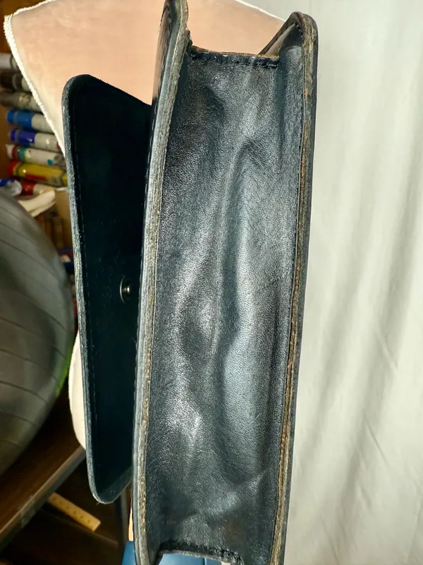 Patricia Nash Bag Crossbody Leather Black - Image 7