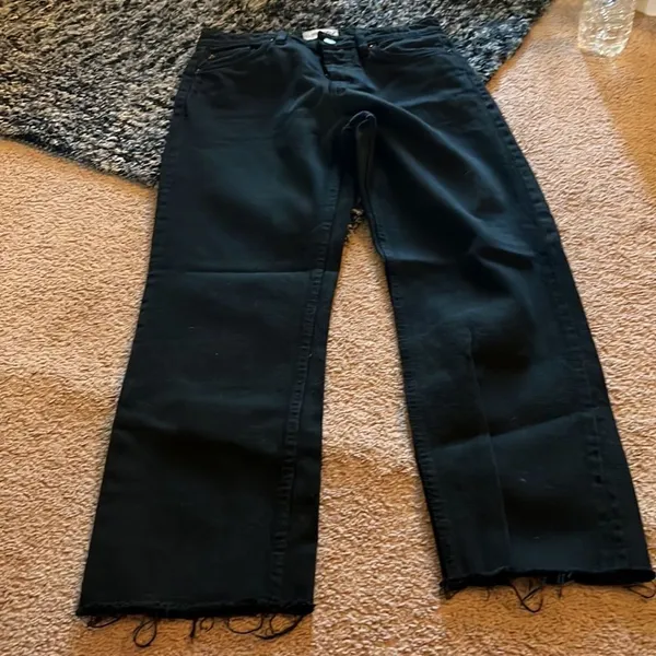 Zara black high rise jeans 2‎ - Image 2