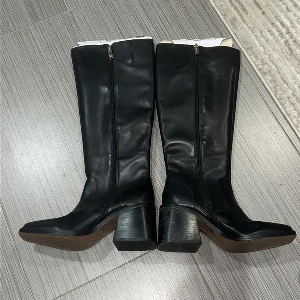 Vince Camuto Seshon Boot Black Tall Boots Size 6.5 - Image 9