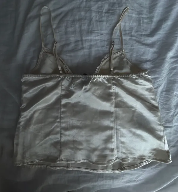 H&M Satin Lace Top - Image 2