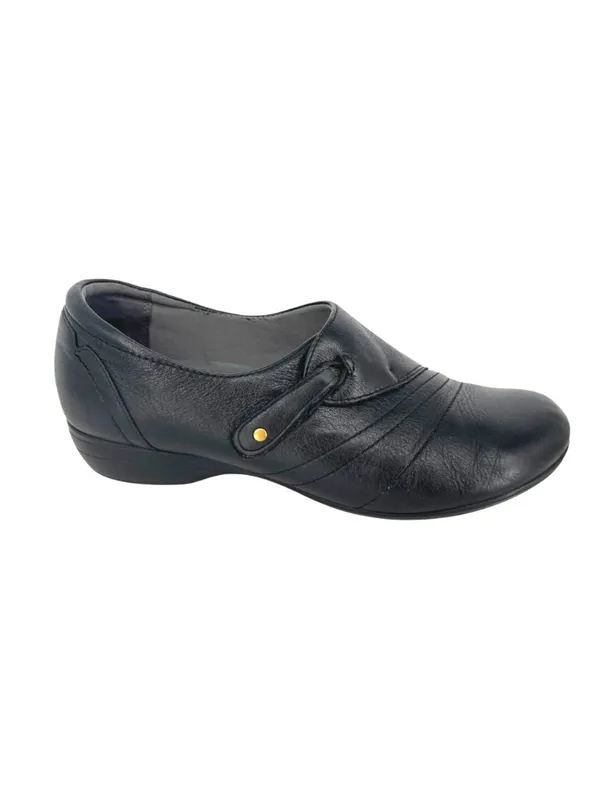 Dansko Franny Black Leather Slip-On Comfort Shoes Size EU 39 US 8.5-9 - Image 2