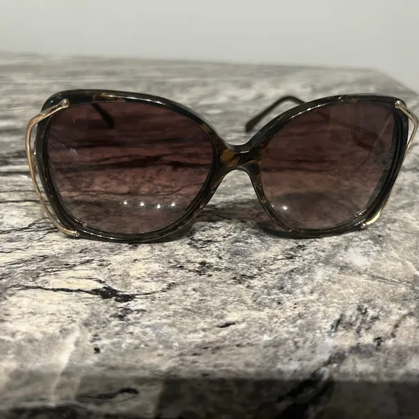 Vintage Stylish Brown Sunglasses - Image 5