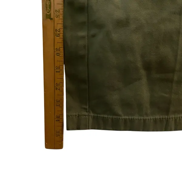Tory Burch‎ Womens Sz 26 Agave Green Flared Leg Trouser Pants Denim Bootcut - Image 9