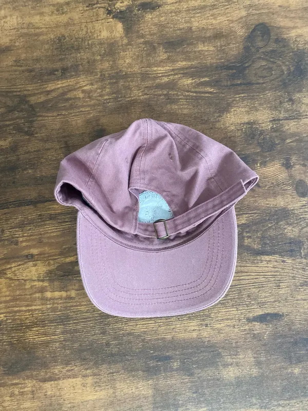 Luxe Men's Maroon Baseball Cap with White Embroidered Hilton Head Island Patch - Image 3