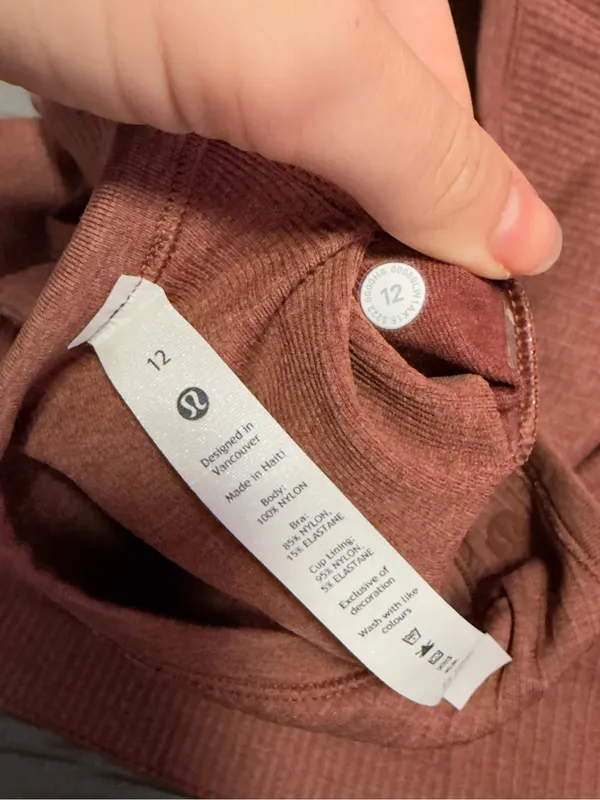 lululemon athletica Ribbed Racerback Tank - Dusty Rose - Image 3