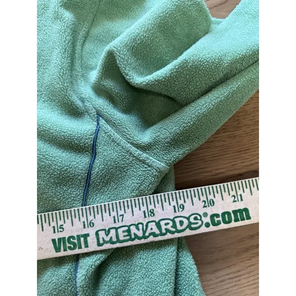 Horny Toad & Co Green Hooded Fleece‎ Zip Up Jacket Women Size Large Pockets - Image 5