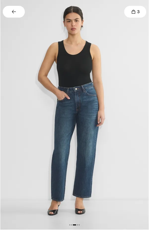 Denim Forum Marlo Aritzia High-Rise (Curve Fit) - Image 2