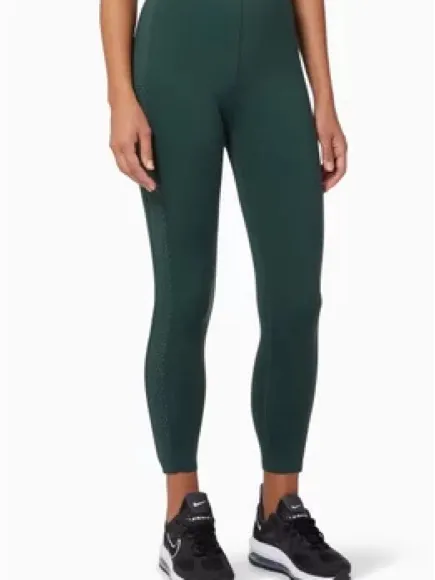 Splits59 Phoenix Highwaist Techflex 7/8 Military Forest Green Leggings Small - Image 2