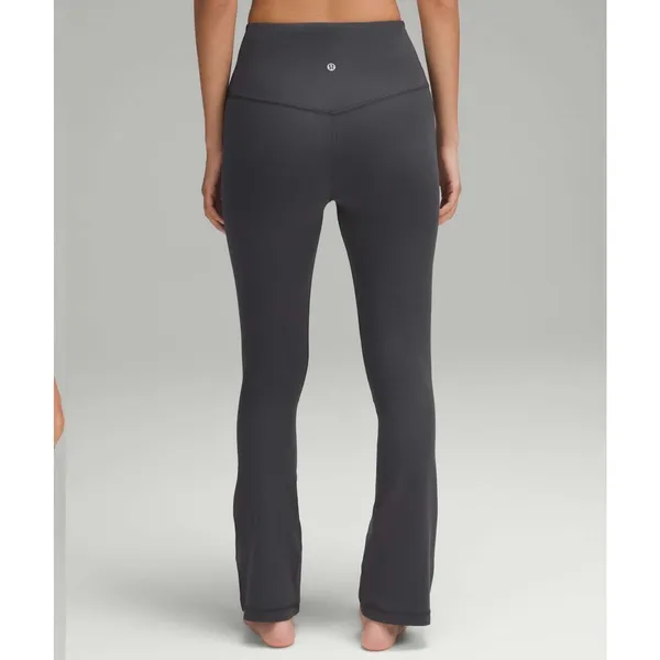 Lululemon Align High-Rise Mini-Flared Pant 28" Graphite Grey size 8 - Image 3