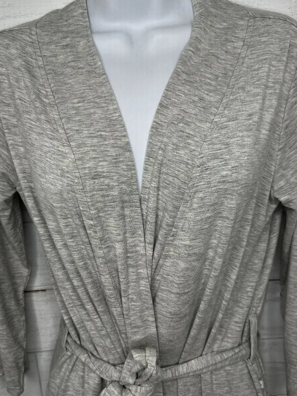 Posh Peanut Mommy Robe in Light Gray Size Small Soft Maternity - Image 5