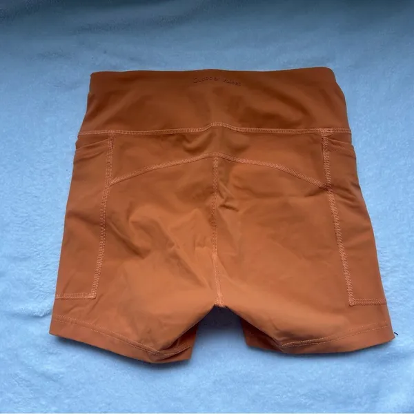 Outdoor Voices Orange Athletic Shorts - Image 3