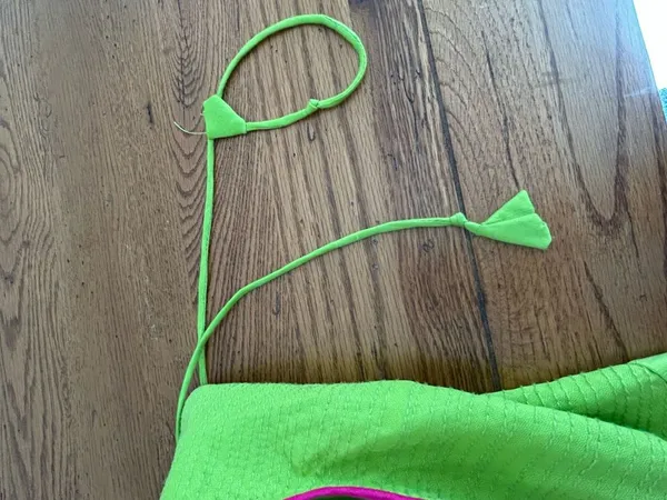 Indian Party Dress Partywear Lime Green Size M - Image 14