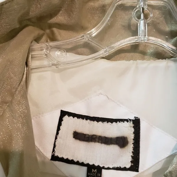 Coat White Size M - Image 4