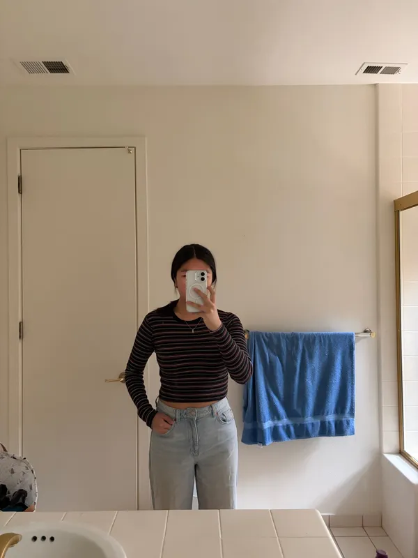 Brandy Melville striped top  - Image 4