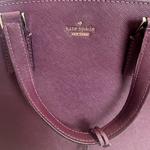Kate Spade Maroon Patterson Drive Small Dome Satchel - Image 5