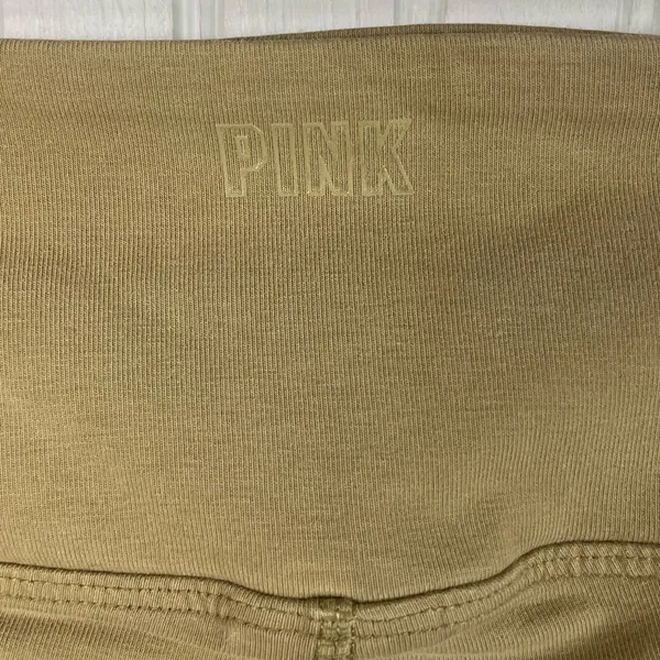 Victoria's Secret PINK Crossover Flare Legging Size XS Olive Green Y2K Yoga Pant - Image 7