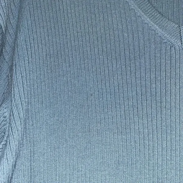 Imperfect Y2K vintage sweater 2002 Gap XXL‎ 100% cotton vneck ribbed XXL sweater - Image 3