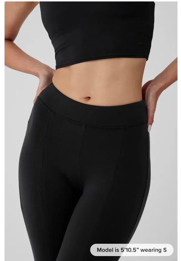 Alo yoga Airbrush High-Waist Flutter Legging sz S - Image 3