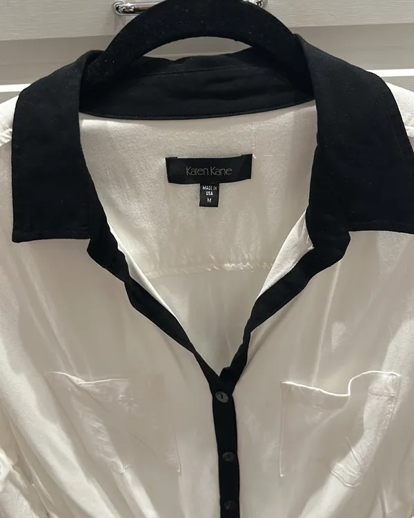 Tie Front Blouse - Image 2