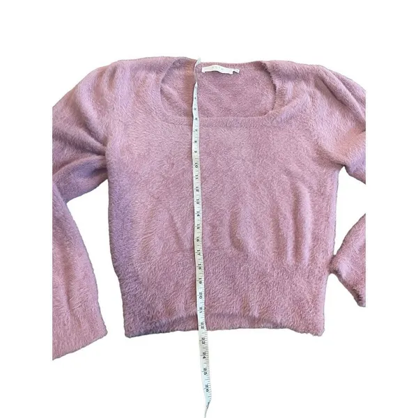 ASTR The Label Square Neck‎ Sweater XL Soft Pink - Image 6