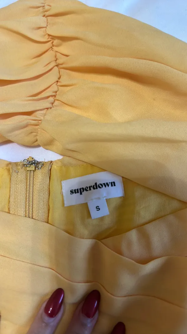 Orange Super down Top - Image 2