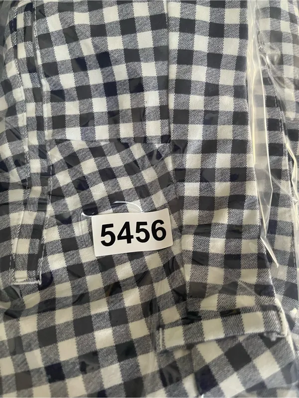 Old Navy Blue White Gingham Check Pixie Ankle Skinny Trouser Pants 16 Preppy - Image 9