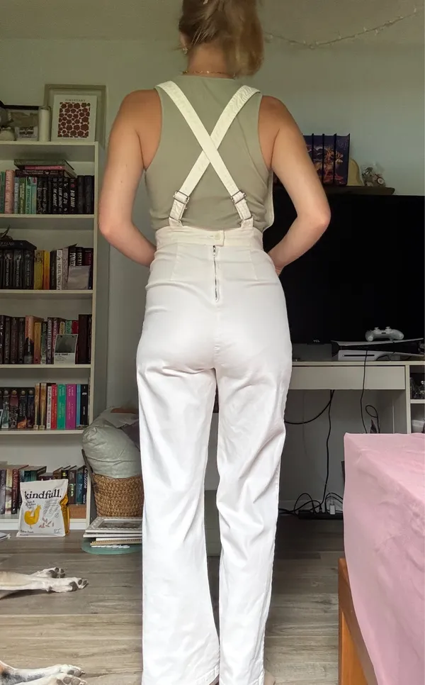 Sincerely Jules Wide Leg Deep Plunge Jumpsuit - Image 2