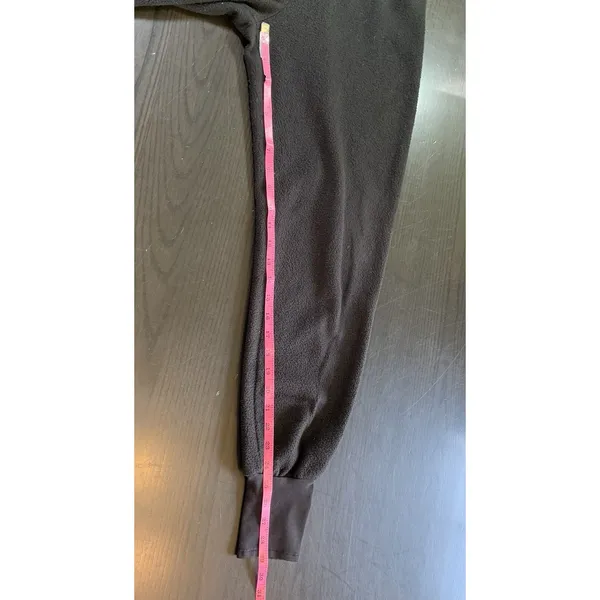 VTG Columbia Black Fleece Jogger Pants Womens Medium Gorpcore Outdoorsy‎ Camping - Image 10