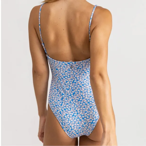 {Rhythm} x Free People Brand New Voleta Floral Underwire One Piece - Image 8