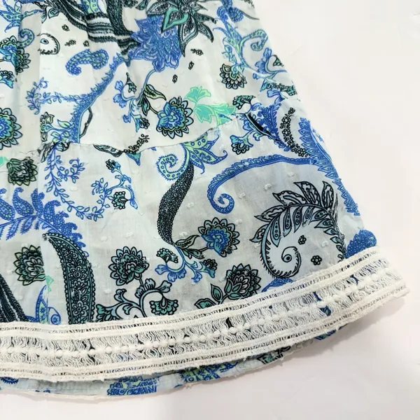 HALE BOB Roxie Dress Blue Floral Pockets SMALL - Image 8