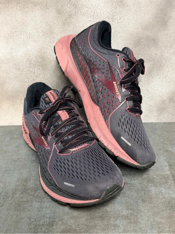Brooks Adrenaline 21 Women's Black/Purple Running Shoes 1203291B050 Size 7B - Image 13