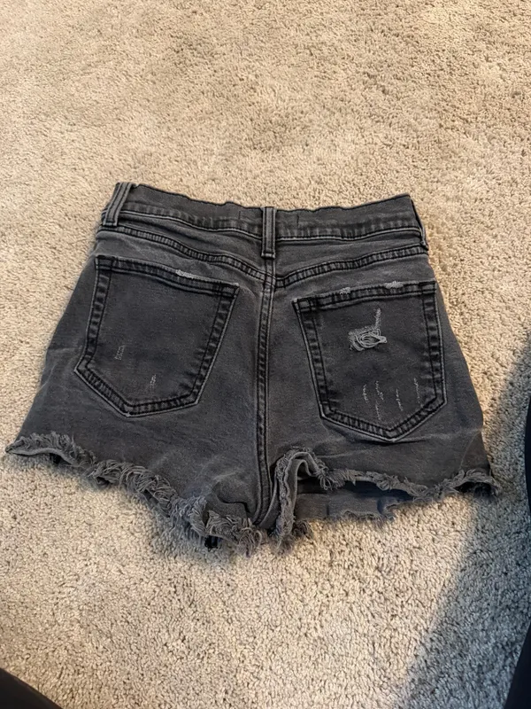 Willow + Root Black Shorts Denim - Image 2