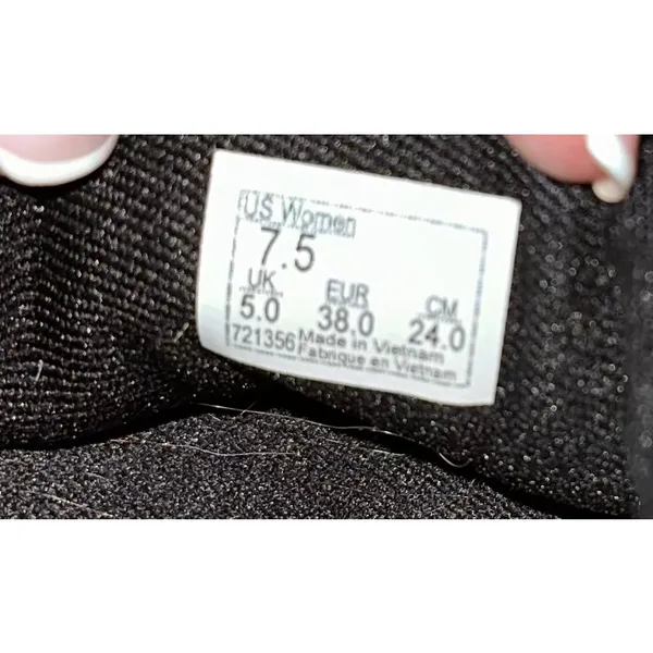 Vans Authentic Lo Pro Women's Sneakers Black‎ Canvas Size 7.5 - Image 2