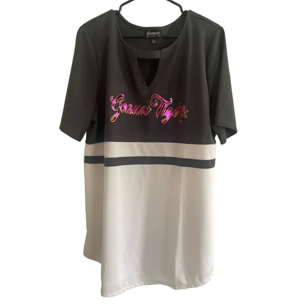 Fun Gameday Wear for LSU tigers in Purple and Gold! Size XXL, B97, $38 - Image 3