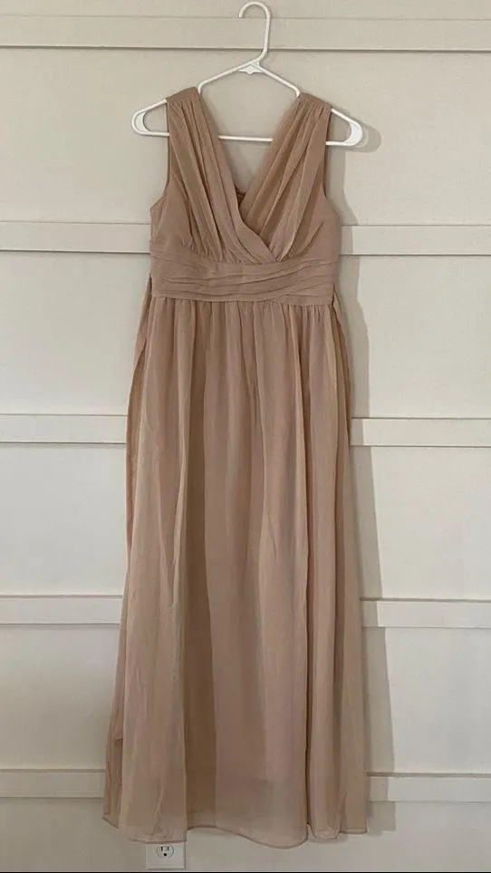 bridesmaids dress- tan/taupe - Image 4