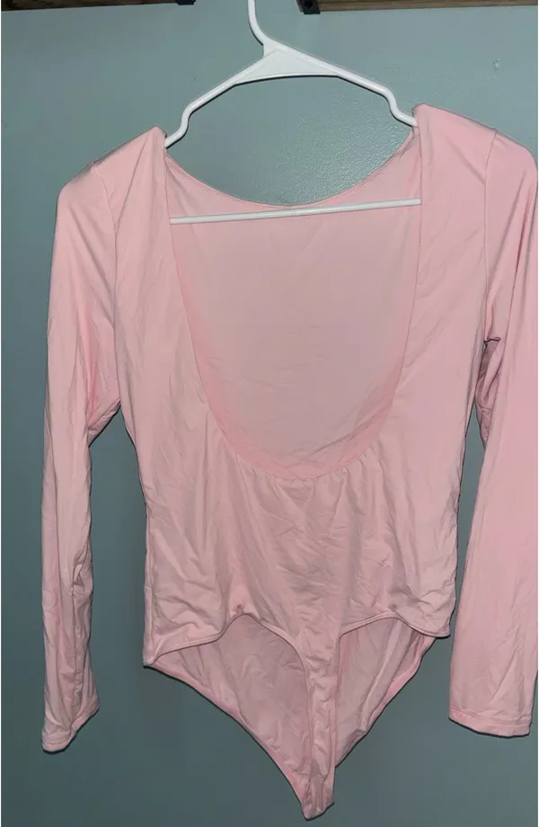 Amazon Backless Pink Bodysuit - Image 2