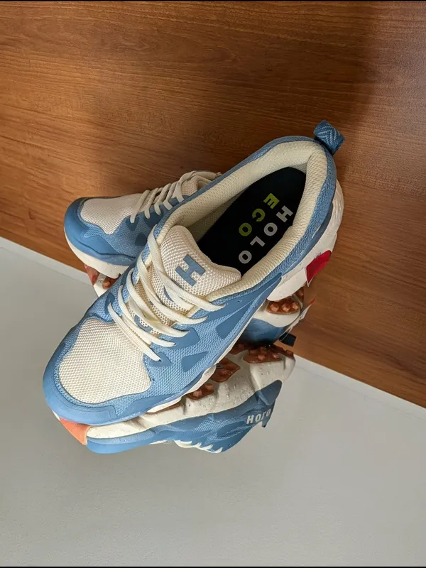 HOLO Footwear Nephelae For Any Run in Blue & Cream (Unisex) - Image 3