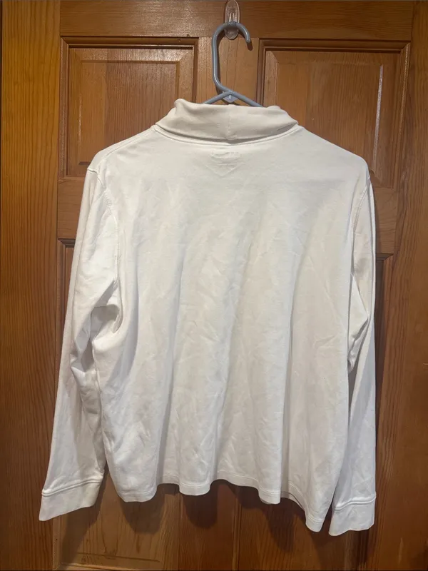 L.L.Bean white turtle neck size xlarge. - Image 6
