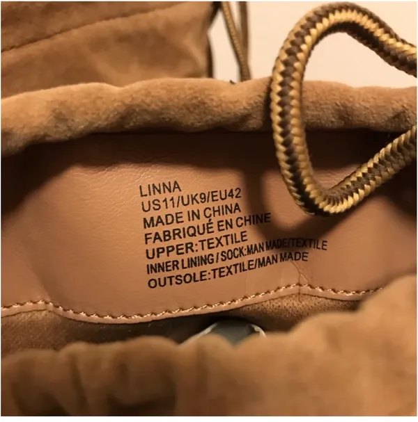 Slouchy bootie tan size 11 - Image 8