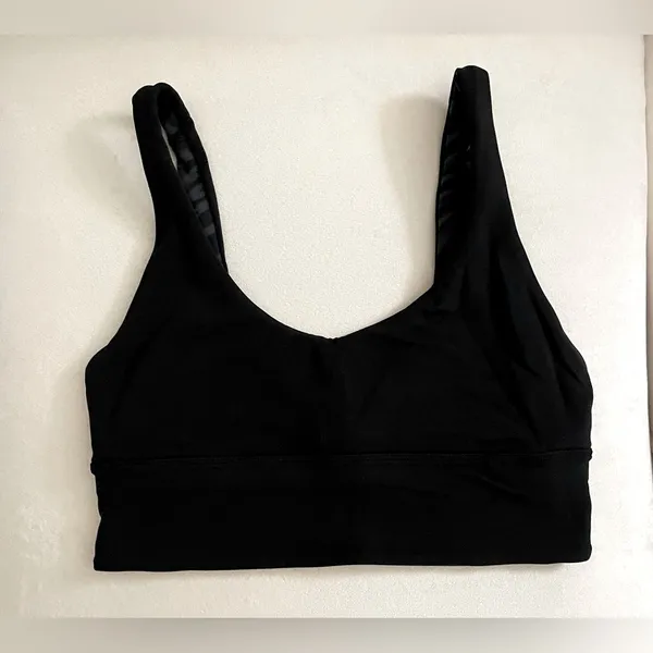 Lululemon Align Reversible Sports Bra Black Le Tigre Camo Deep Coal Multi Size 6 - Image 5