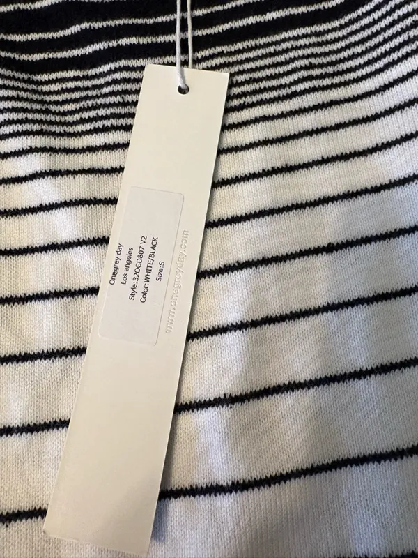 NWT One Grey Day sample off the shoulder bell sleeve‎ sweater - Image 3