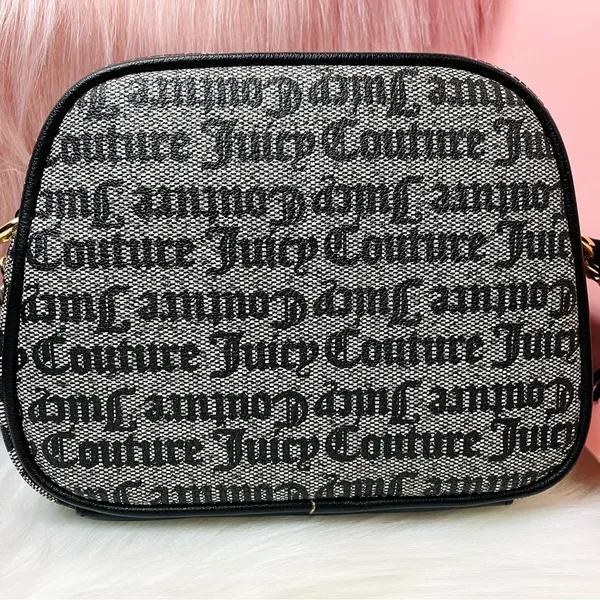 New Juicy Couture Black Beige/Liquorice Freshly Picked Camera Bag and Wallet Set - Image 6