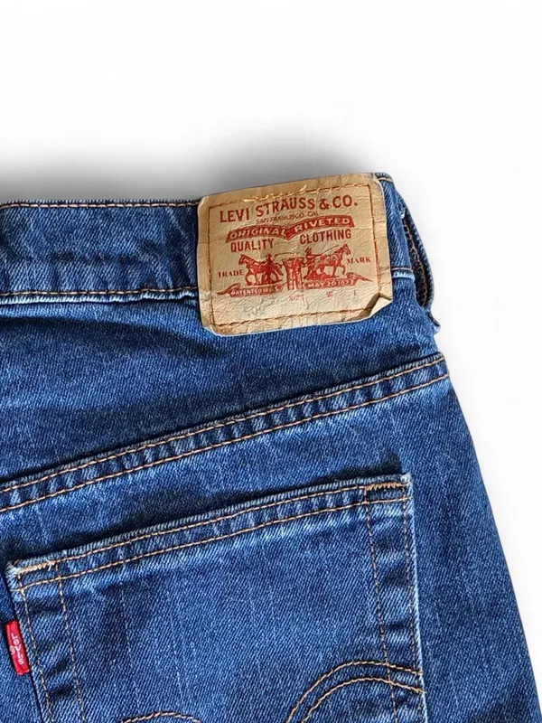Levi's 505 Nouveau Low Straight Jeans Size 6M - Image 5