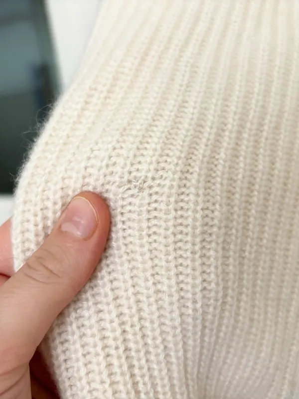 Tory Burch Cashmere Ribbed Cardigan - Image 3